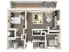 TG Plan 2 TG Plan 2 at Parke Place Apartments, P.B. BELL, Prescott Valley, AZ 86314